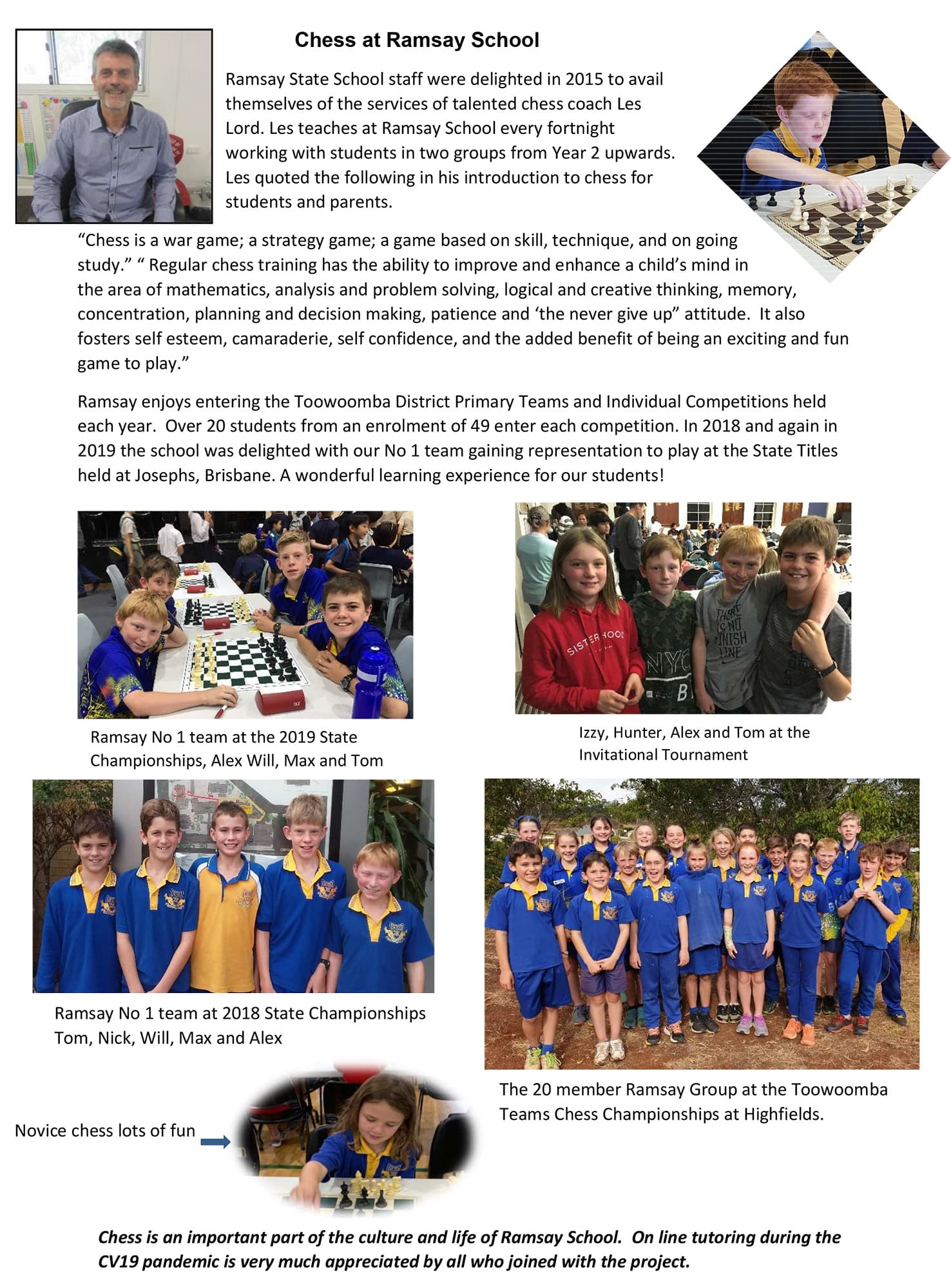 School Media Article