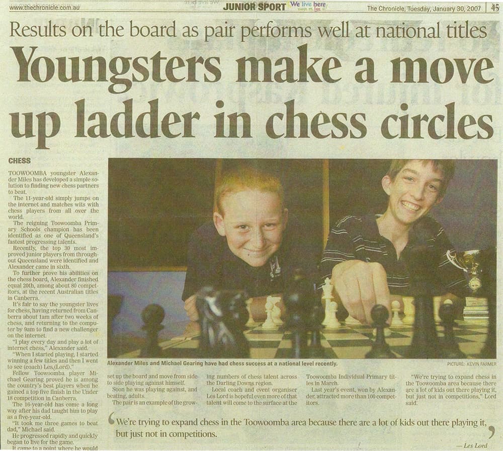 News Article - The Chronicle